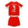 Camiseta Bayern Munich Kim Min-jae #3 Primera Equipación Replica 2025-26 para niños mangas cortas (+ Pantalones cortos)